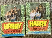 TWO 1987 Topps Harry and the Hendersons Unopened Wax Boxes 72 Sealed Wax Packs