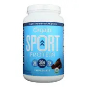 Sport Protein Powder Chocolate 2.01 lbs By Orgain