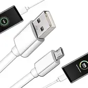 Charger USB B - 3A Fast Charger Cable,USB 2.0 Fast Speed Charger Cord, 480 Mbps Transfer Speed Data Cable for Smartphones