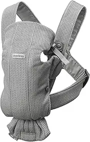 Baby Bjorn Mini Air Baby Carrier Gray 1 Piece (0 Months and Up)