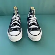 Size Youth 12 - Converse Chuck Taylor All Star Platform High Top Black
