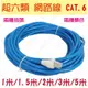 網路線 1~5米 上網 ADSL 上網線 數據機 路由器 超六類 RJ45 CAT6 網路線【雀雀不是胖】