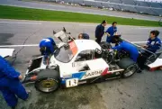 Pascal Fabre Lionel Robert Bob Wollek Courage Competition Cougar C- Old Photo 1