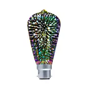 SPECTRA LED Firework Effect Decorative Globe BC ST57 4W - SPECTRA01