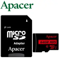 在飛比找松果購物優惠-Apacer 宇瞻 64GB 64G MicroSD Mic