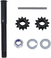 Go Kart Torque Converter Jackshaft Tool Kit,Jackshaft+10 Tooth #40/41 + 12 Tooth #35 Gear TAV 2+ Key + Nut + Washers + Snap Ring