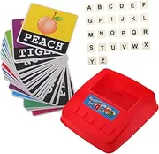 CHICAMPERA 1set Alphabet Matching Game for Boy Girl Educational Toy Cards Letters Interactive Learning Tool for Spelling Letter Recognition Early Childhood Development