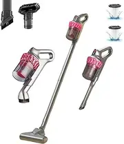 Cordl, 20kPa Powerful Stick Vacuum with 3 Suction Modes, 30 Mins Ru IME, Lightweight & Ultra-Quiet s for Home Hardwood Floor Low-Pile Carpet Pet Hair