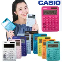 在飛比找momo購物網優惠-【CASIO 卡西歐】12位元繽紛馬卡龍色系便利型計算機(M