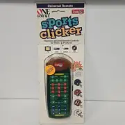 Vintage One For All Universal Remote Control NFL Sports Clicker 4 Devices NEW