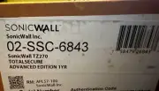SonicWall TZ270 + 1YR ADVANCED EDITION | 02-SSC-6843