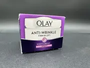Olay Firm & Lift Anti-Wrinkle Night Cream NEW (X)