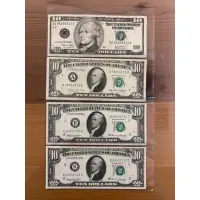 在飛比找蝦皮購物優惠-【H2Shop】美元 舊鈔 10元 鈔票 收藏品 可挑號 美