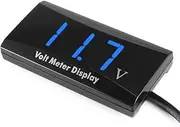 Digital Voltmeter Waterproof DC 12V LED Display Voltmeter for Car Voltage Volt Meter Gauge