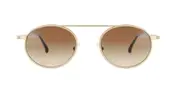 VANNI VS661 C66 Men's Sunglasses Gold Size 48