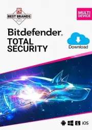 BITDEFENDER TOTAL SECURITY 2025 5 DEVICES 1 YEAR 200MB VPN DOWNLOAD SAME DAY