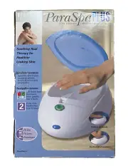 Homedics ParaSpa Plus Heat Therapy Paraffin Bath System PAR 70. New * Open Box