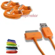 3 6FT 30PIN USB SYNC DATA POWER CHARGER ORANGE CABLE CORD IPHONE IPOD TOUCH IPAD