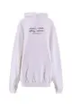 Cotton blend sweatshirt with embroidered 4 Seasons Logo - VETEMENTS - White