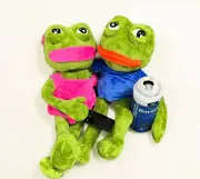 45cm Pepe The Sad Frog Meme Plush Toy Soft Stuffed Birthday GIfts For Girls Boy