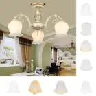 E27 lamp holder glass table lamp shadow modern standard small