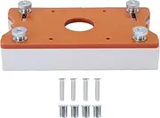 Wood Trimmer Router Base, 2 In 1 0 5cm Wood Palm Router Slotting Bracket for Trimmers Inner Diameter for Chamfering, Grooving, Finishing, Curve Cutting