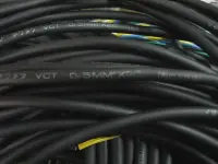 在飛比找Yahoo!奇摩拍賣優惠-《大慶電料》VCT超軟電纜線 電線 0.5mm*2C 耐屈尺