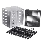 5.25 Inch to 5 x 3.5 Inch SATA HDD Cage Rack Hard Drive Disk Enclosure6963