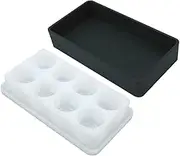 jojofuny 1Set Silicone Epoxy Mixing Box UV Resistant Resin Palette for DIY Crafts Easy to Clean and Reusable Mixing Holder for Epoxy Resin Supplies