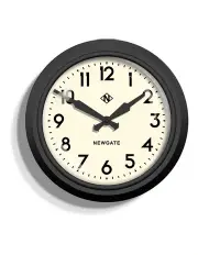[Newgate] 50'S Electric Clock in Black