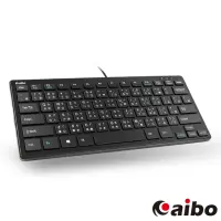 在飛比找momo購物網優惠-【aibo】KB06N 超薄型迷你巧克力鍵盤(78鍵)