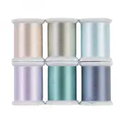 Kimono Silk 6-Spool Thread Set Winter Collection by Superior Threads