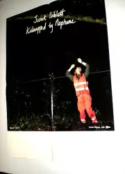 POSTER scout niblett Kidnapped by neptune Og Promo for the band album art b
