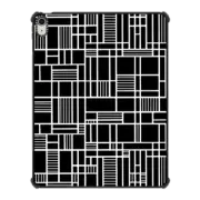 iPad Air 13-inch (M2/M3) iPad Impact Case Map Lines Black