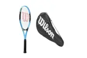 Wilson Advantage Extra Large Pro Adult Tennis Racquet with Wilson Performance Racket Cover