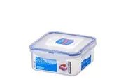 Locknlock 600ml Airtight Classic Square Food Container Storage Organiser Clear