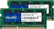 Memoz 8GB (2x4GB) DDR3 Laptop 1333MHz Sodimm PC3 10600S Notebook Memory 5 Years Warranty RAM