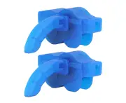 2Pcs Bicycle Chain Cleaning Tool Bike Chain Scrubber Cleaner Brush Tool Bicycle Maintenance Tool