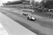 Lucien Bianchi Cooper T51 Climax leads Henry Taylor Laystall Climax 1960 Photo