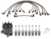 ACDelco Ignition Kit Distributor Rotor Cap Wire & Spark Plugs for Chevy Blazer