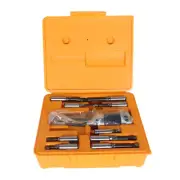2Inch BORING HEAD WITH STRAIGHT R8 SHANK AND 9 PC 1/2" BORING BAR SET New
