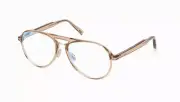 TOM FORD TF 5981-B Eyeglasses 045 Shiny light brown 57 new
