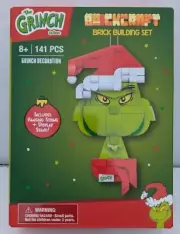 Sealed Brickcraft THE GRINCH DECORATION 141 piece Brick Building Set DR SEUSS