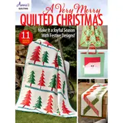 A Very Merry Quilted Christmas Pattern Book by Annies Quilting Sewing Craft