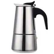 9Cup 450ml Coffee Maker Moka Percolator Stove Top Espresso Latte Stainless Pot
