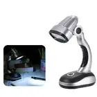 Portable Reading Lamp 12 LED Night light Flexible Desk Lamp Bedside Reading