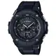 【CASIO 卡西歐】G-SHOCK 雙顯錶 太陽能電力 耐衝擊構造 防水200米(GST-S100G-1B)