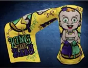 Putter cover 2023 Mardi Gras King Cake Baby Titleist Scotty Cameron