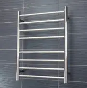 Heated Towel Ladder 530mm x 700mm 8 Bar Electronic Clothes Towel Warmer RTR530