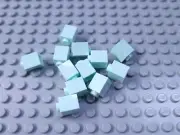 LEGO New Lot of 12 Light Aqua 1x1 Basic Building Bricks